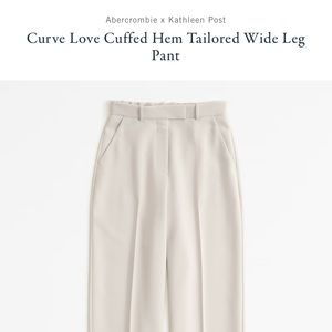 Abercrombie trouser NWT